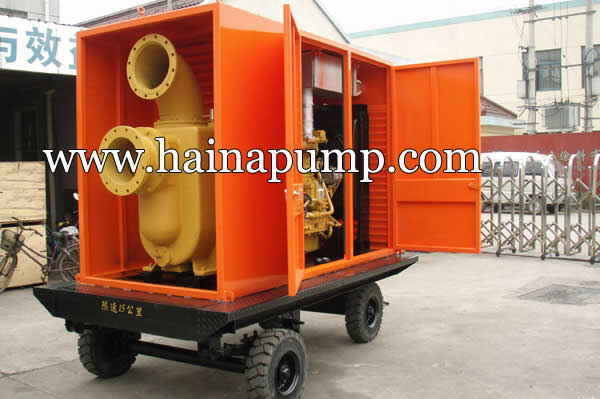 Diesel-engine-driven-self-priming-trash-pump