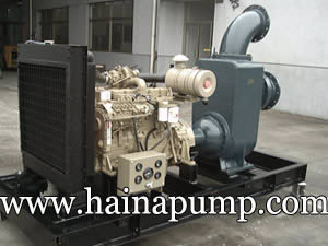 Diesel engine pump sets