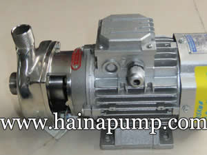 Stainless steel centrifugal pump