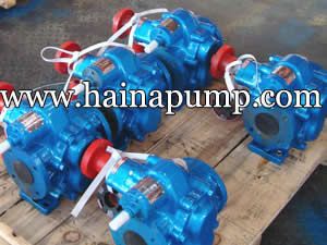 KCB gear pump installation